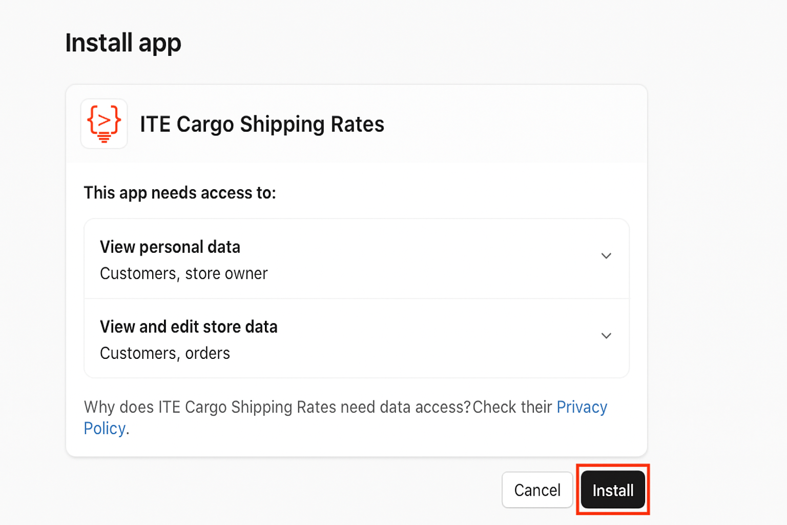 Approve app permissions